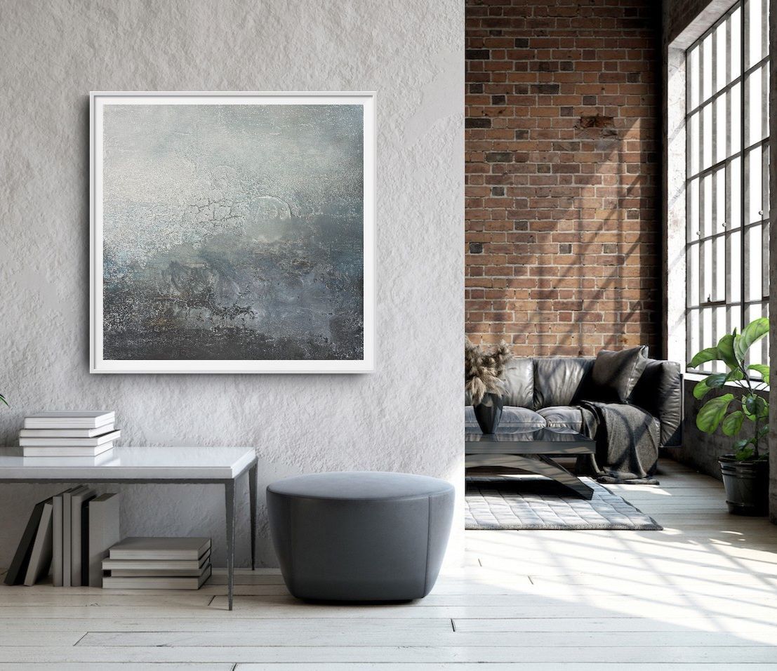 - emotions - 84/84cm - bb-art.ch
Acrylbild abstrakt, Mixed Media, Atelier & Galerie - Brigitte Bieri - Rorschach