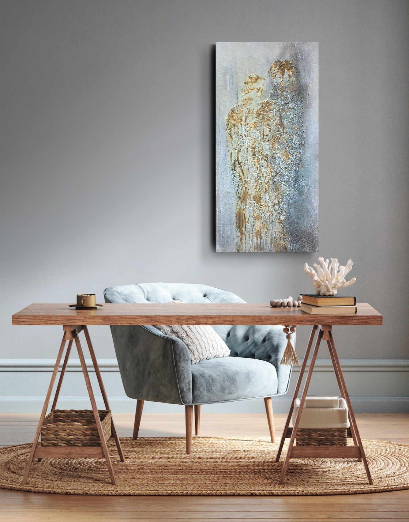 - we belong together - 50/100cm - bb-art.ch
Acrylbild abstrakt auf Leinwand, Mixed Media, Atelier & Galerie - Brigitte Bieri - Rorschach