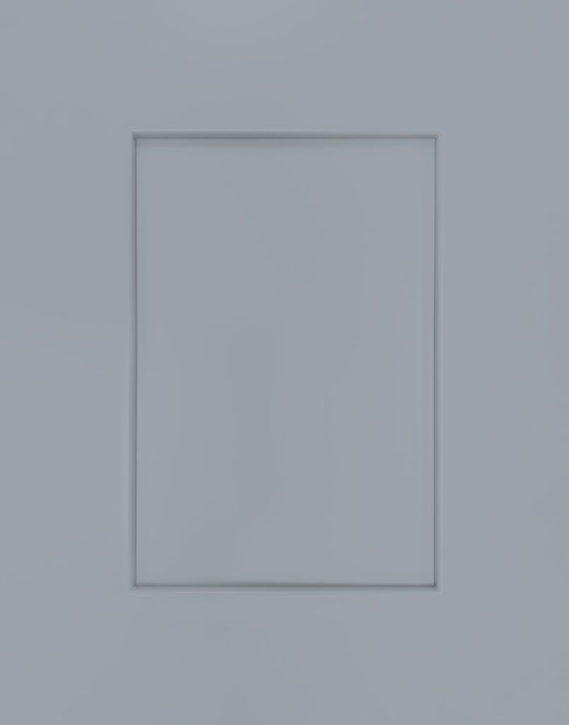 Blank white rectangular outline on a light gray background.