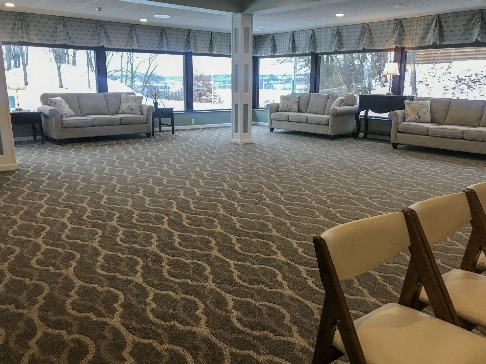 funeral home facility river room