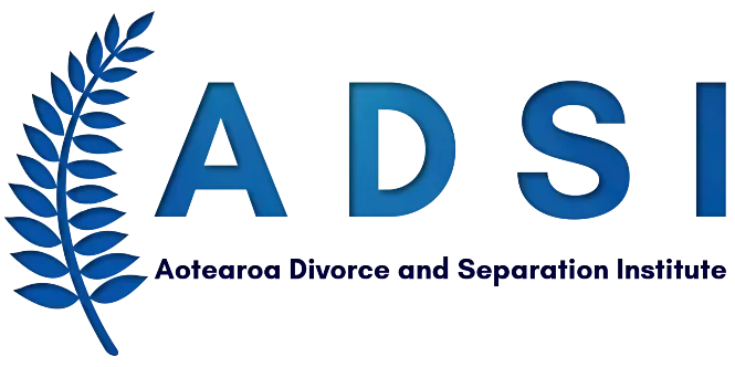 Blue ADSI logo with laurel branch and the text “Adesoga Divorce and Separation Institute”