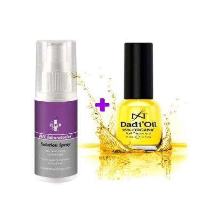 HFL Laboratories, Solution spray en Dadi oil voor de verzorging van de voeten.
