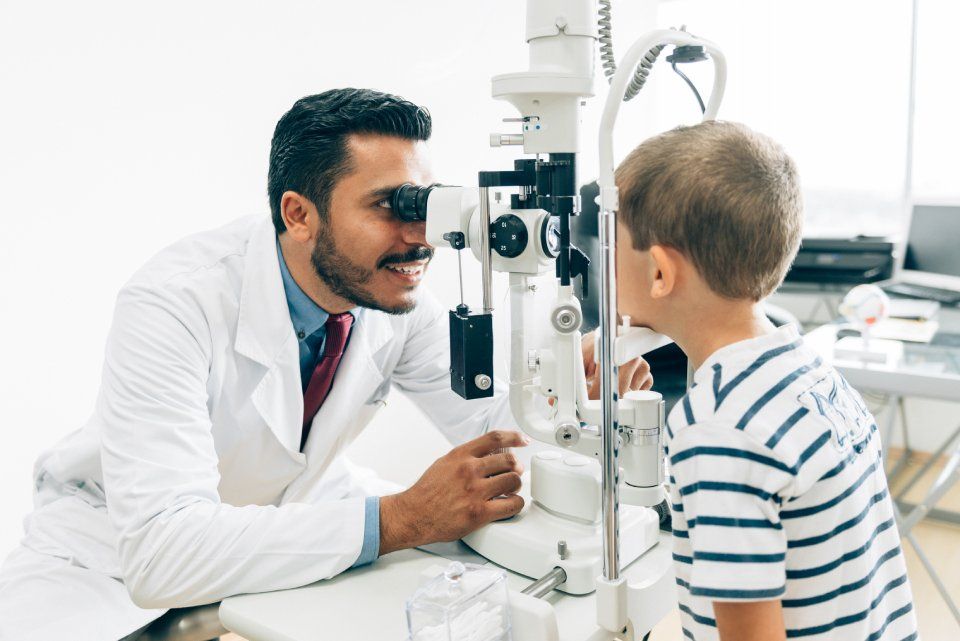 Visita oculistica bambino