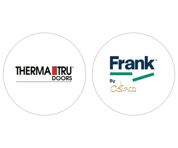 Therma-Tru and Frank by Ostaco door brands installed by The Door Centre