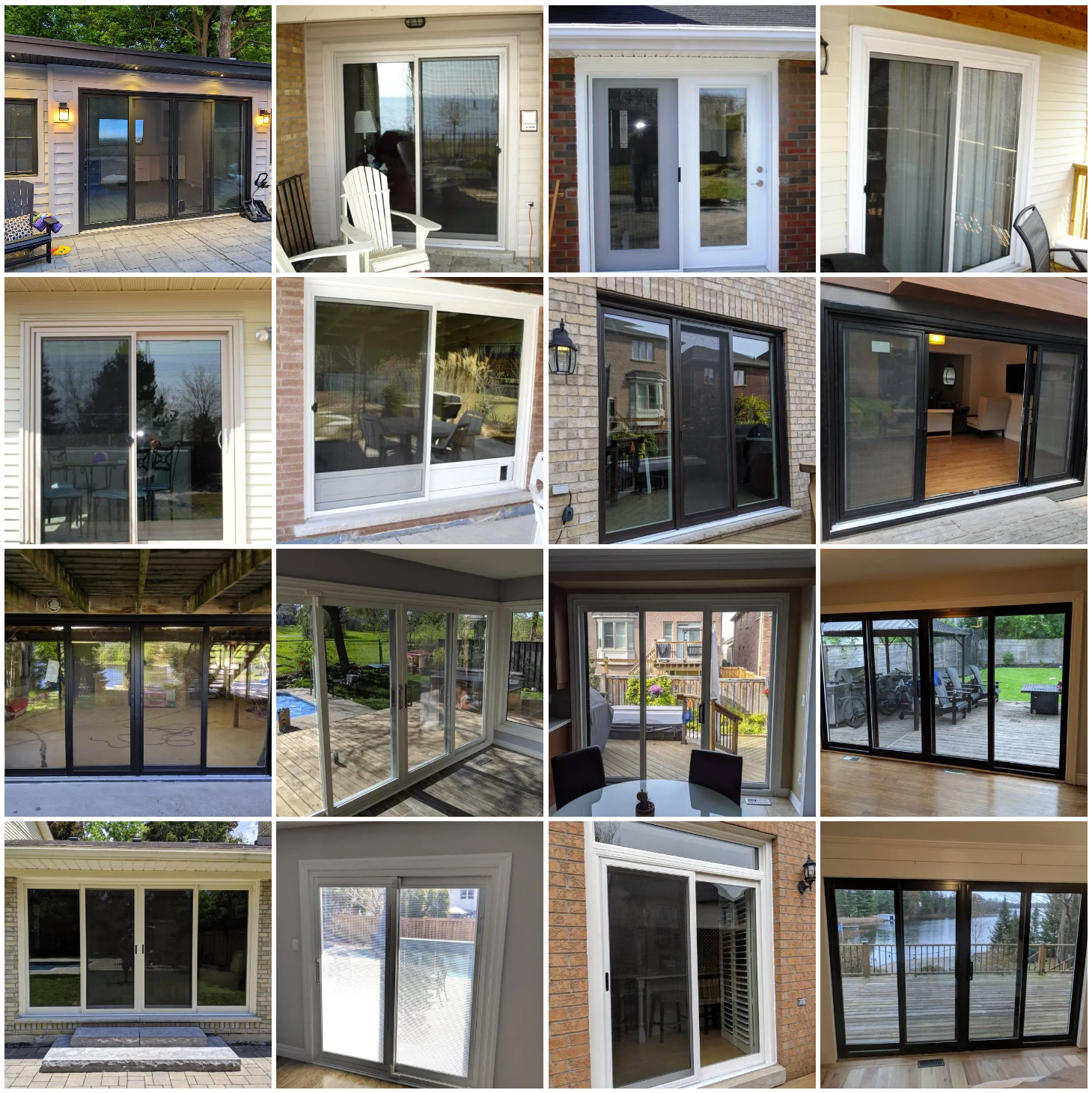 patio doors gallery
