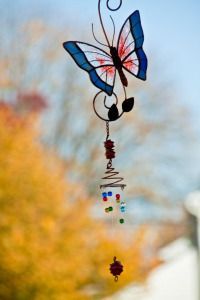stained glass chime