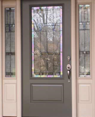 stained glass inserts