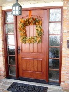 Stained Fiberglass door