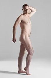 Male nude life model posing naked