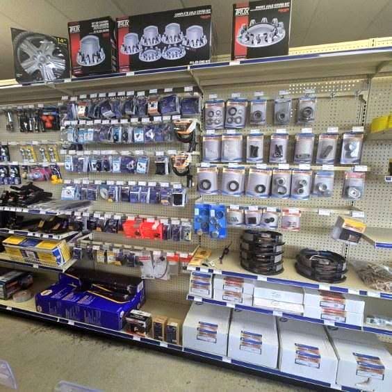 Parts at NAPA West Parts in MA