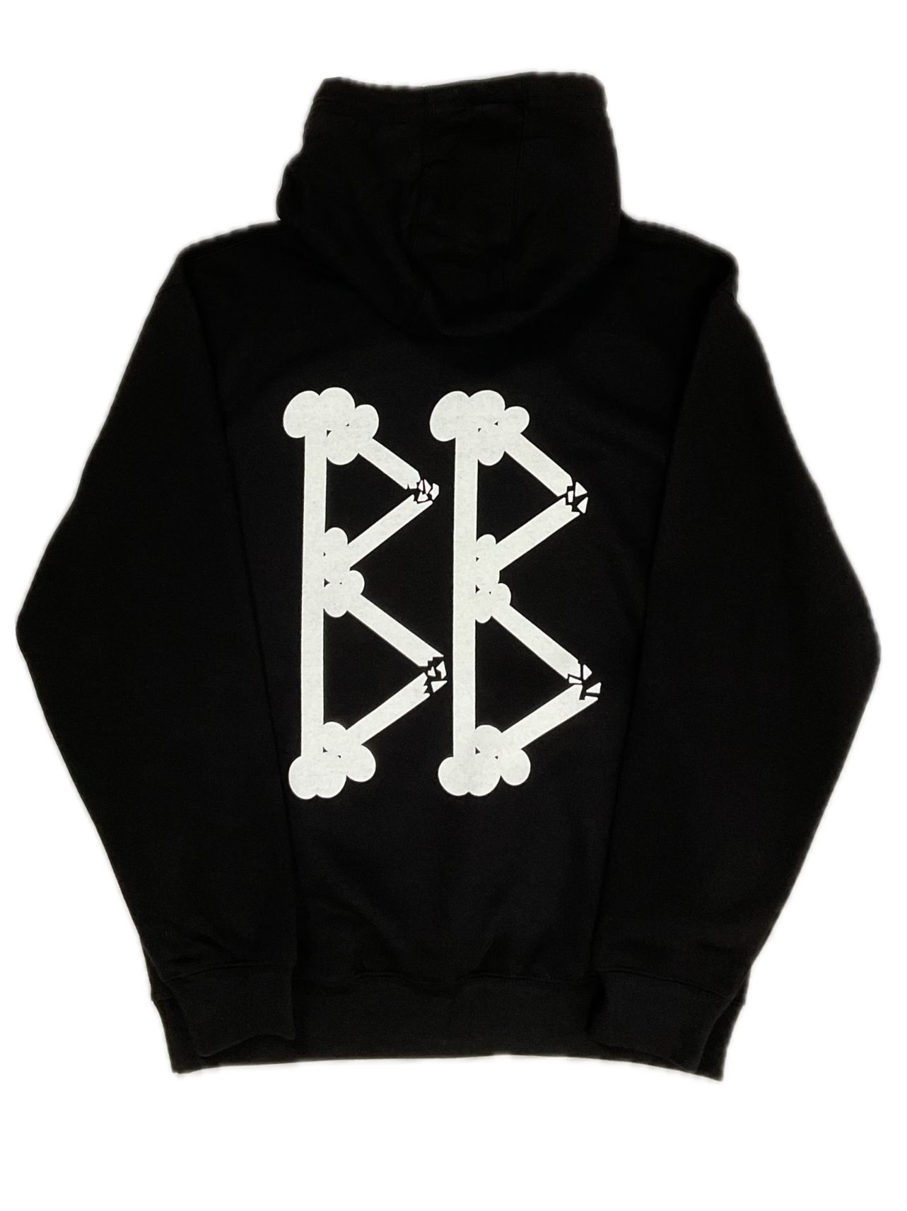 Black premium pullover hoodie