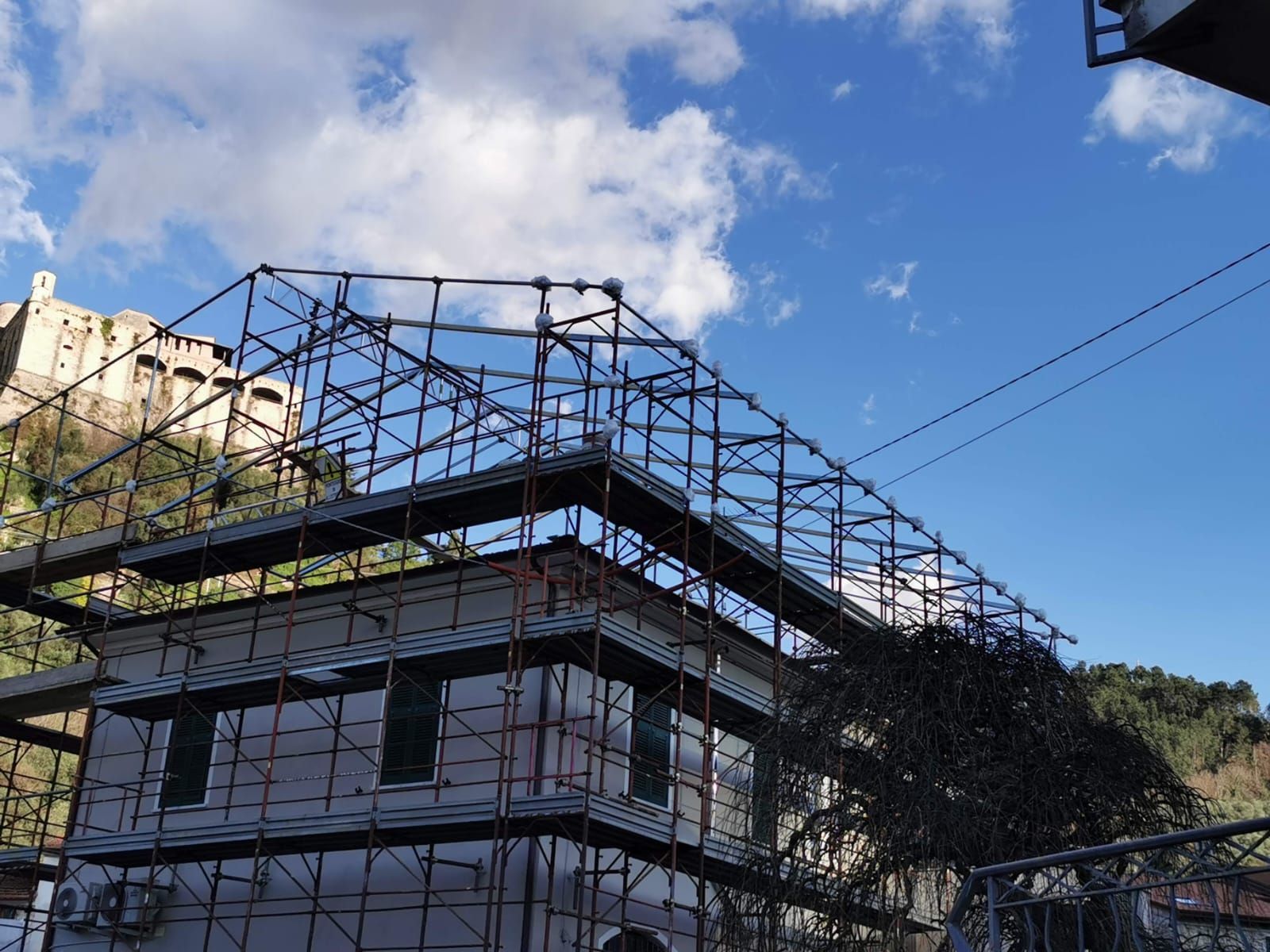 installazione ponteggi