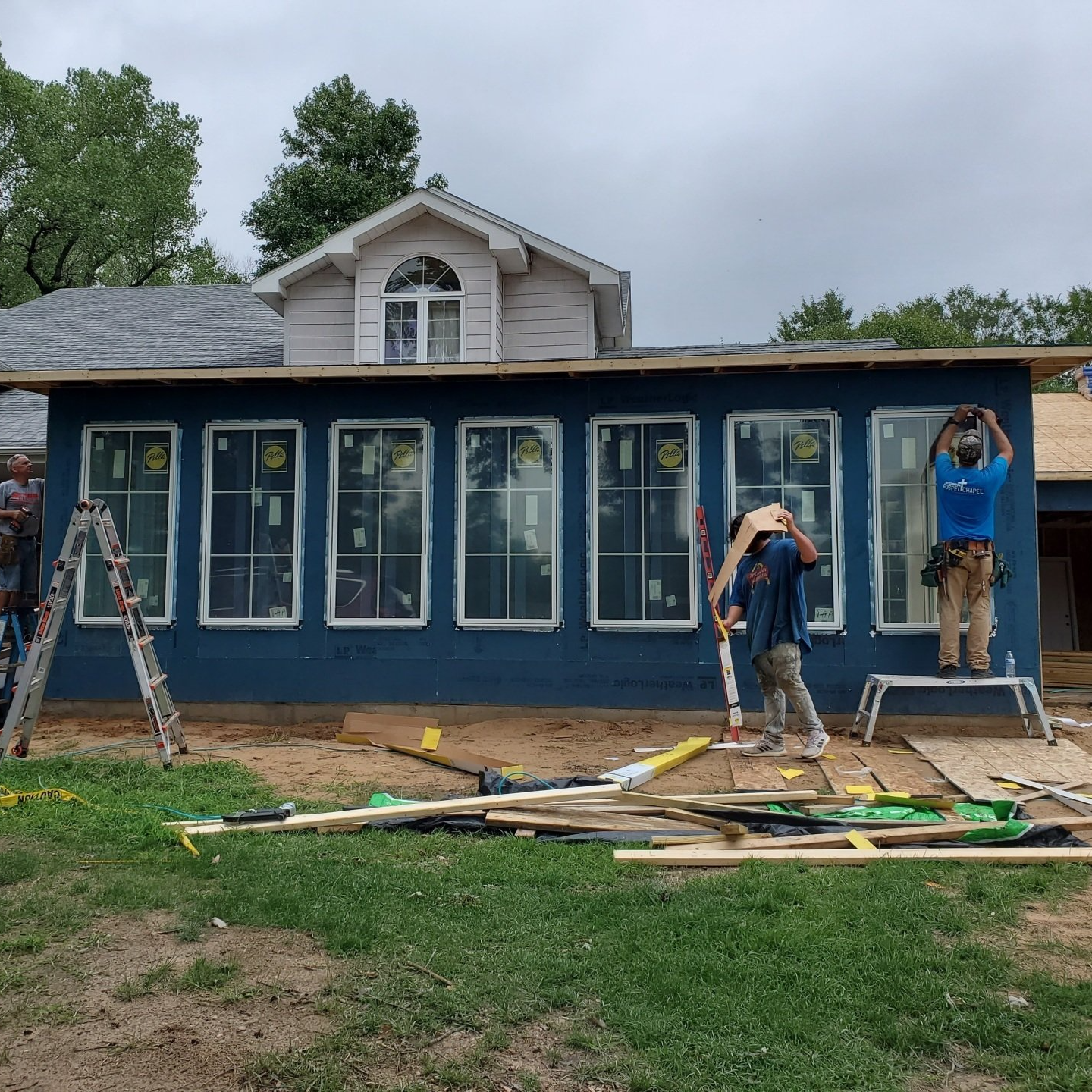 after photo of sunroom construction
