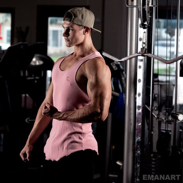 Joe’s Gym Man Working Out