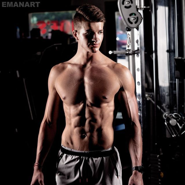Joe’s Gym Man Working Out