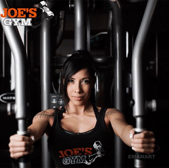 Joe’s Gym Woman Working Out