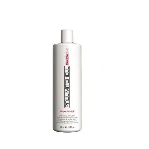 Una bottiglia di balsamo super boost Paul Mitchell su sfondo bianco.