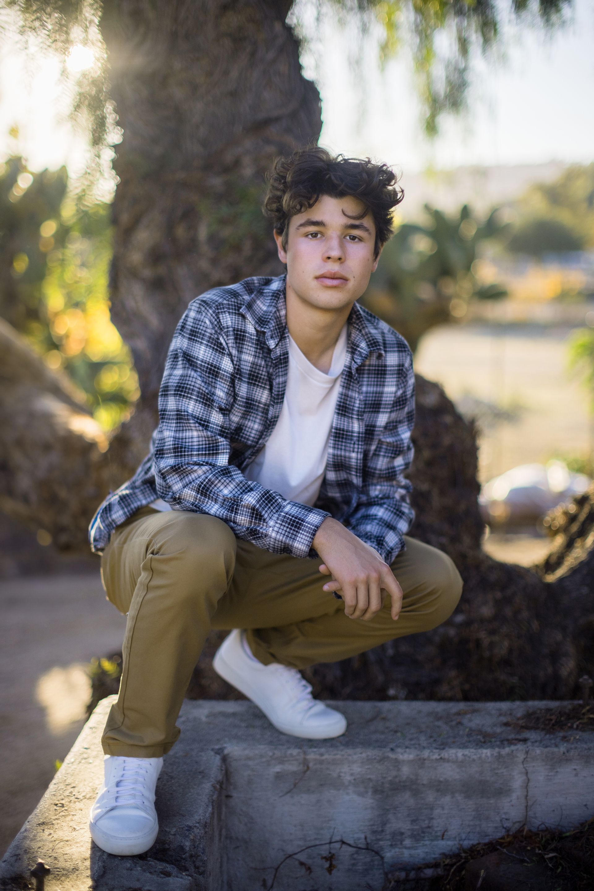 Orange County high school senior portrait of a guy in San Juan capistrano by a Laguna Beach photographer