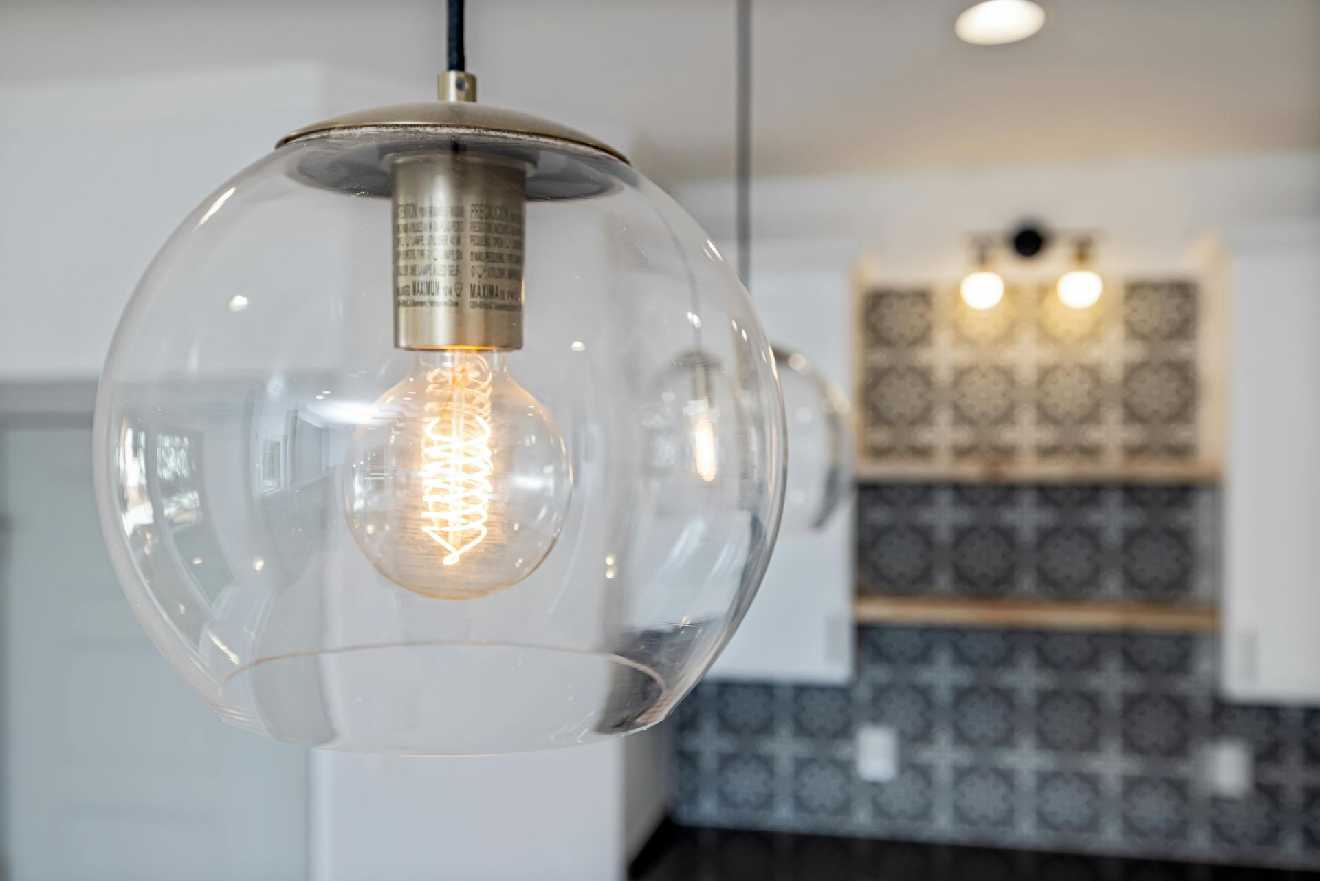 Light fixtures and electrical trim work