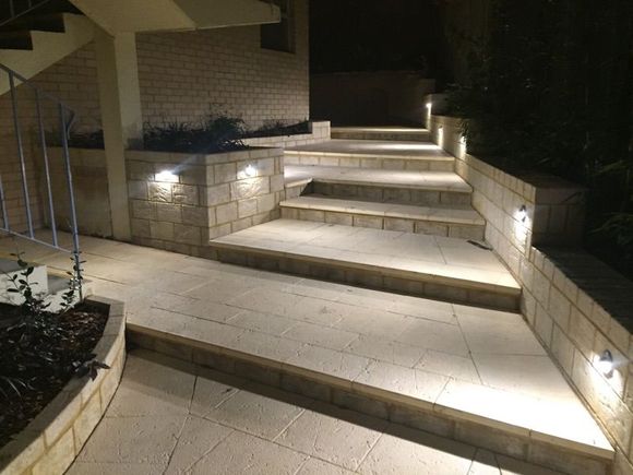 lighting on the staires