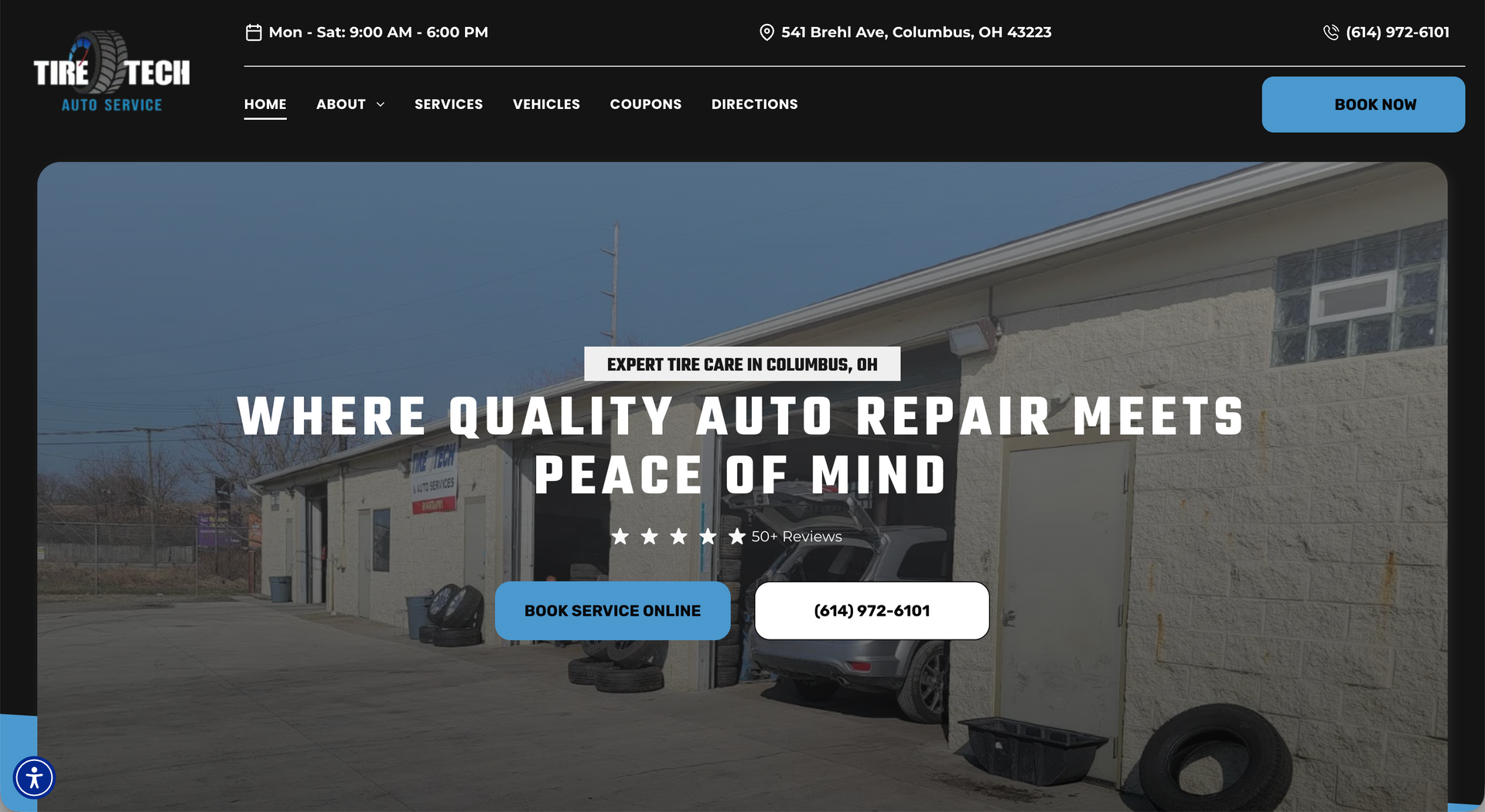 TireTech Auto Service logo