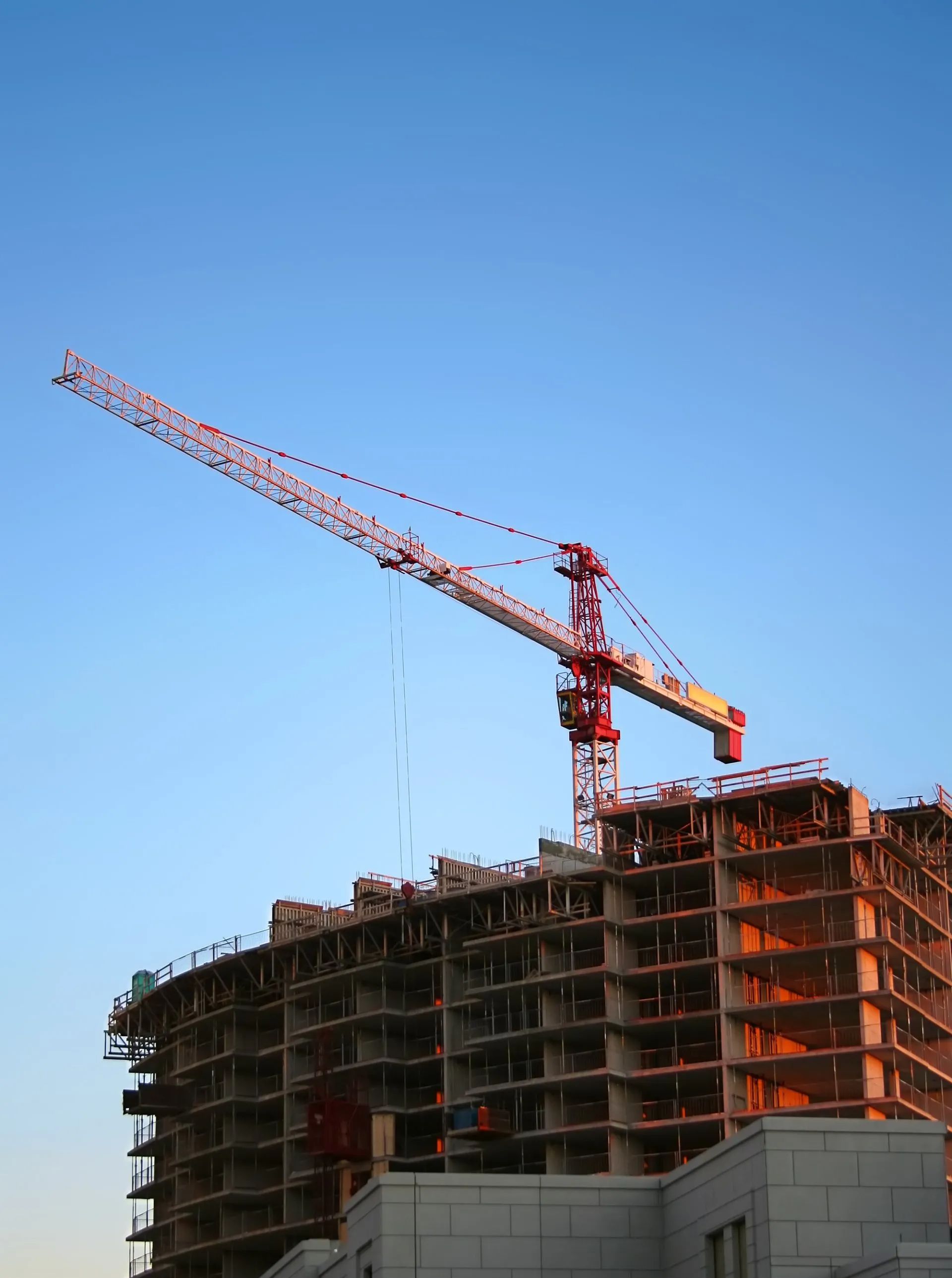 Bâtiment en construction