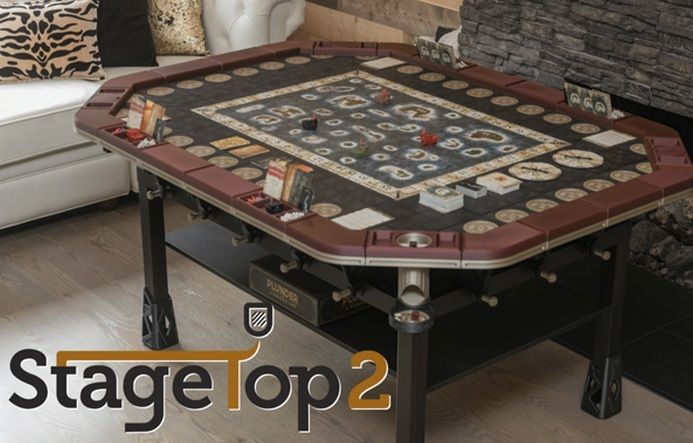 A roulette table is sitting in a living room next to a fireplace.