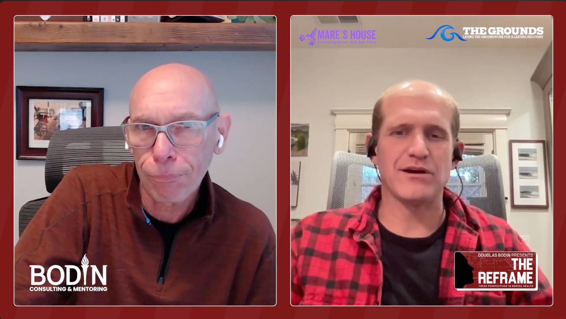 Douglas Bodin with Alex Zemeckis in the Reframe interview