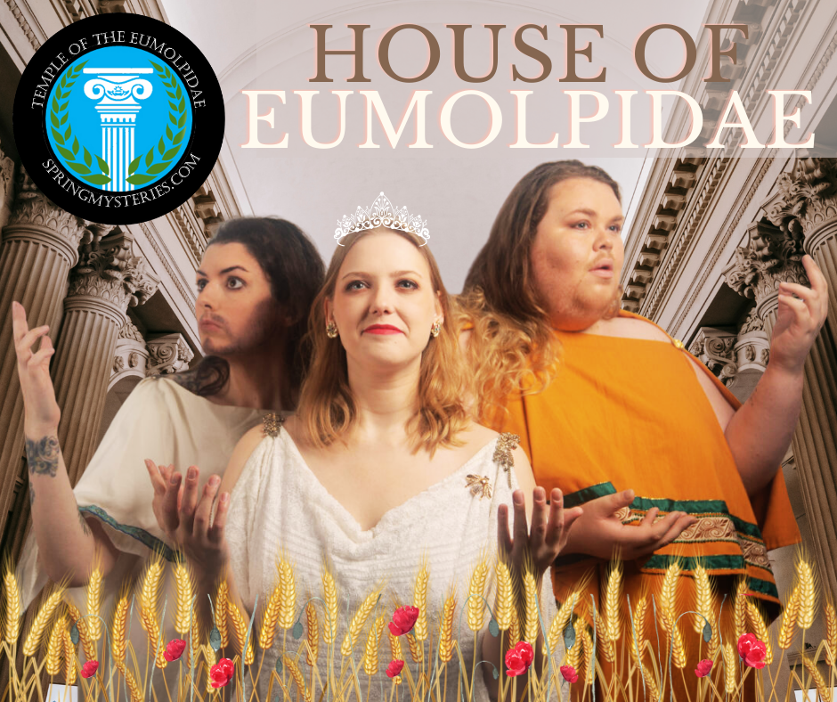 A poster for the house of eumolpidal