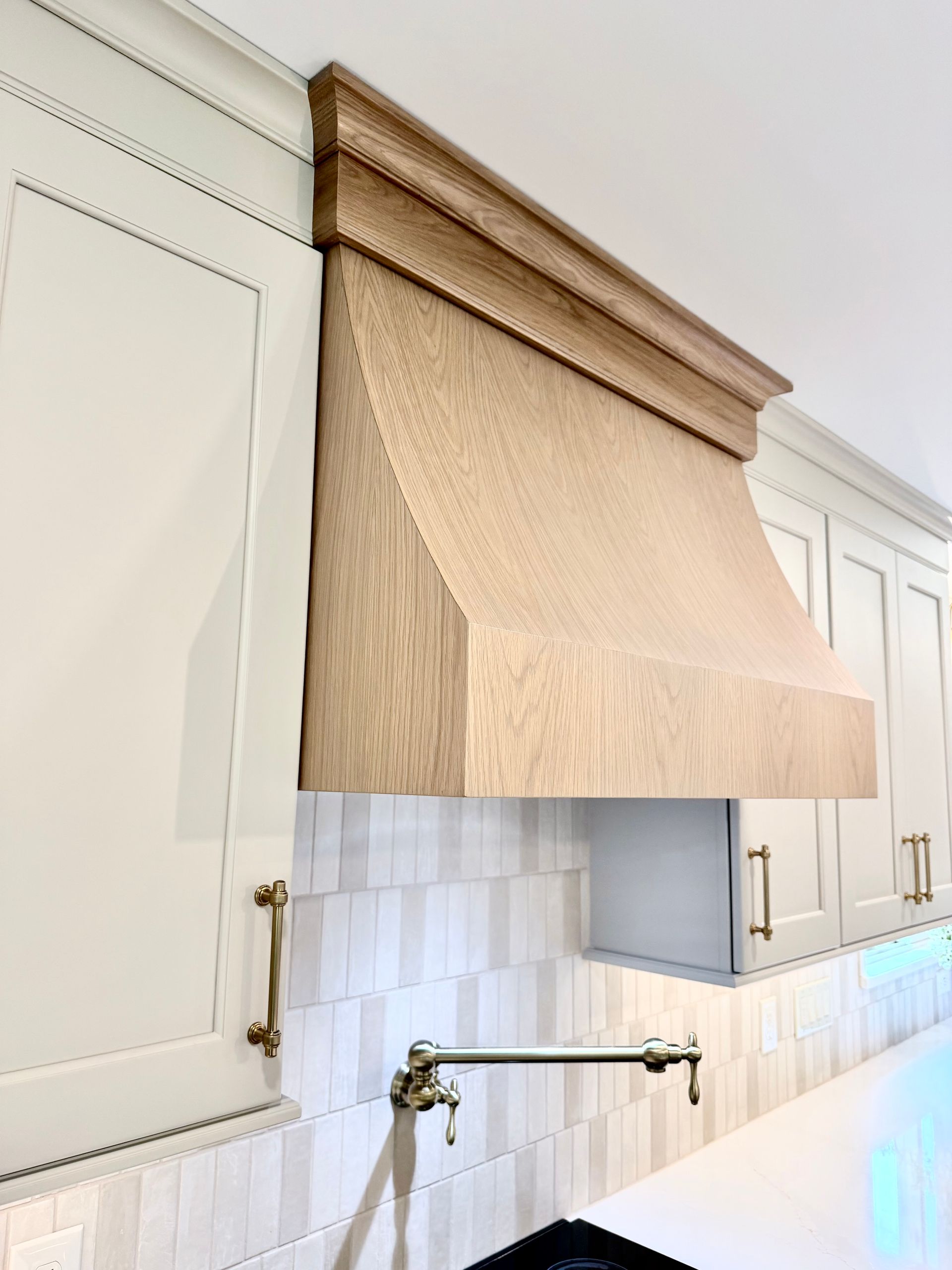 Quinn and Paul, owners of Wood and Stone Cabinet Design Studio in Erlanger, Kentucky