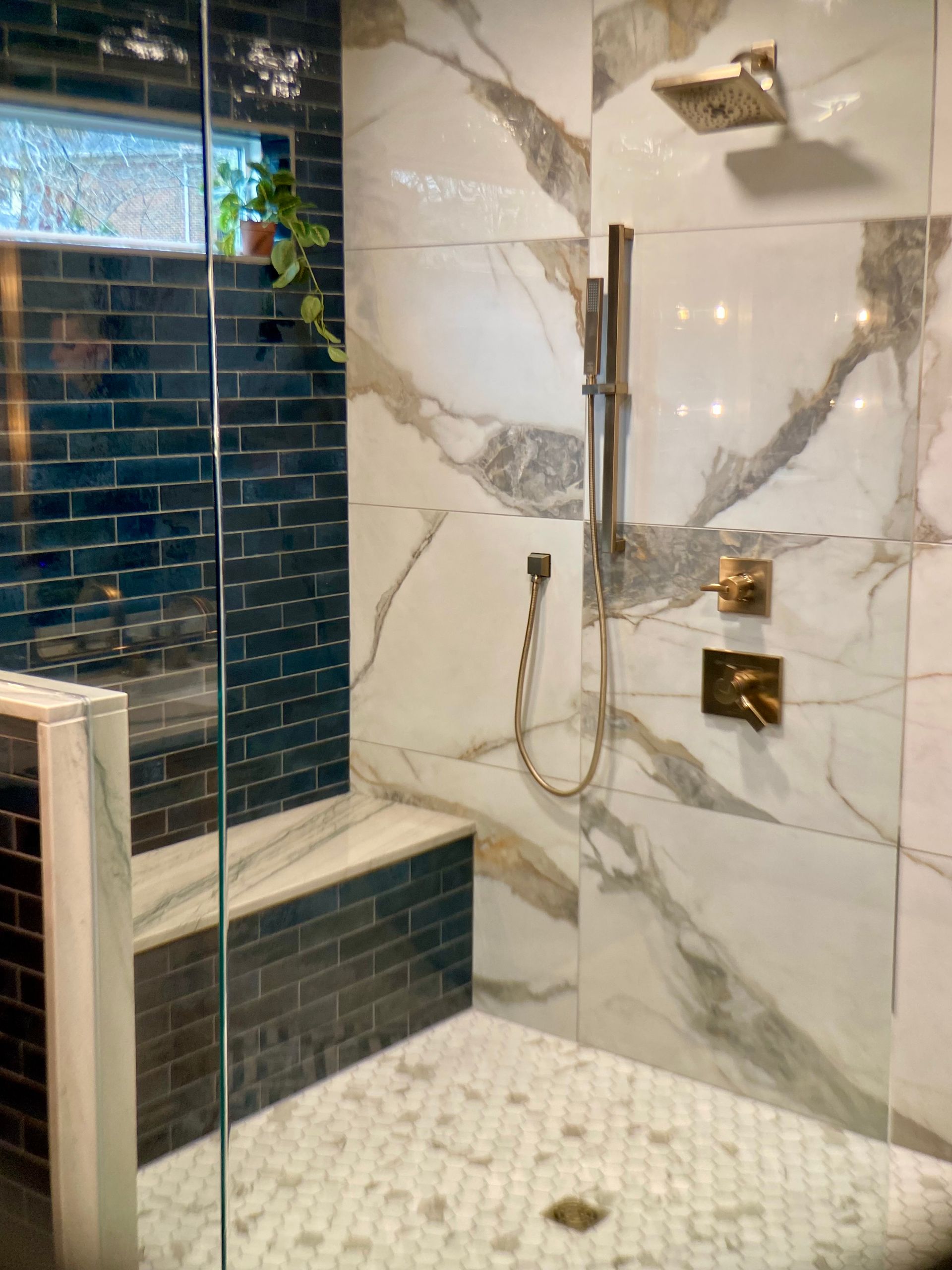 Bathroom remodeling design consultation at Wood and Stone Cabinet Design Studio in Erlanger, Kentucky