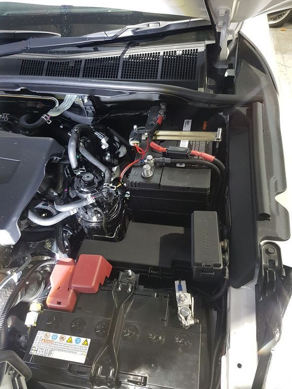 A Close Up Of The Engine Of A Car With The Hood Open — Autofit88 Auto Electrics In Ciccone, NT