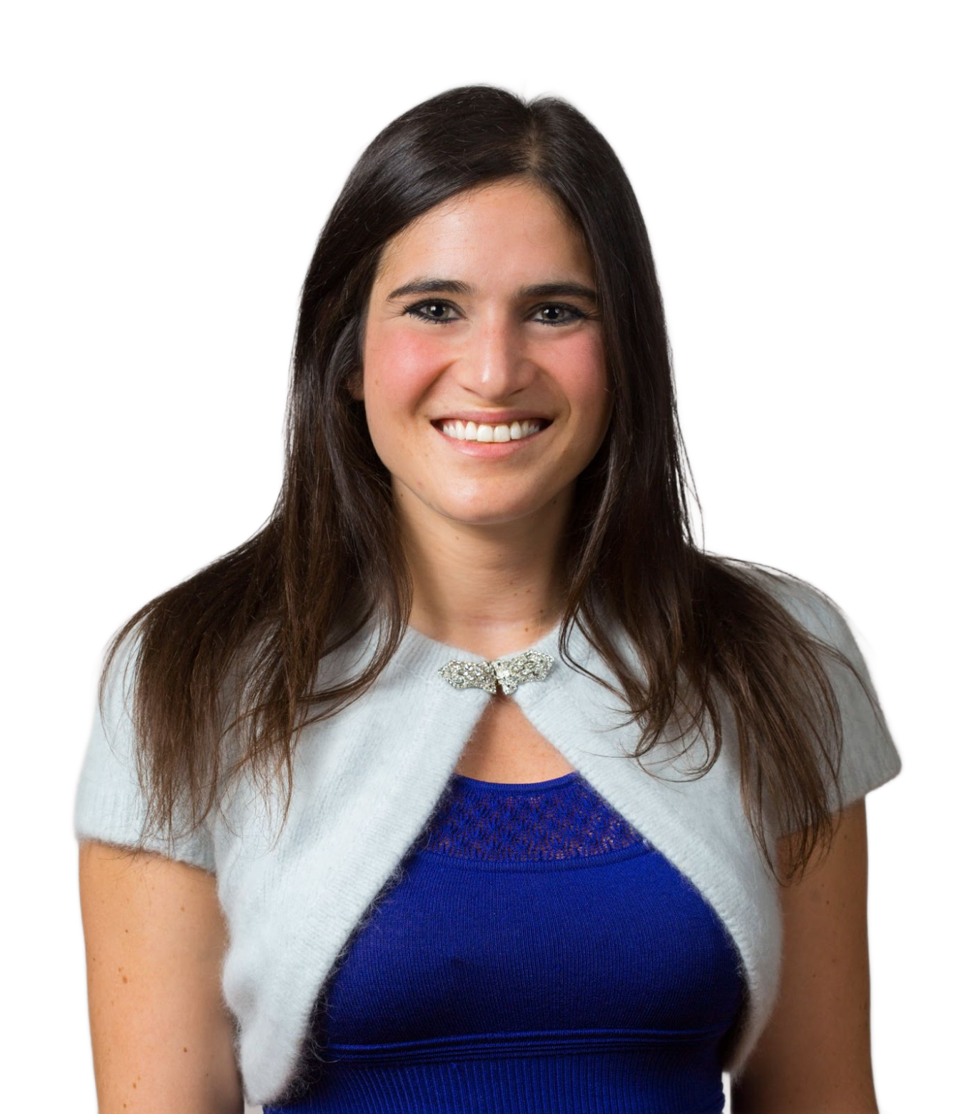 Portrait of Dr. Gabrielle Navon smiling, professional physician headshot with warm, approachable demeanor.