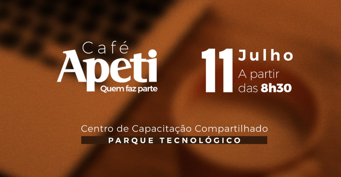 Um cartaz para um café chamado café apeti