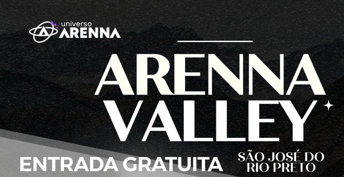 Um anuncio para arena valley em sao jose do rio preto