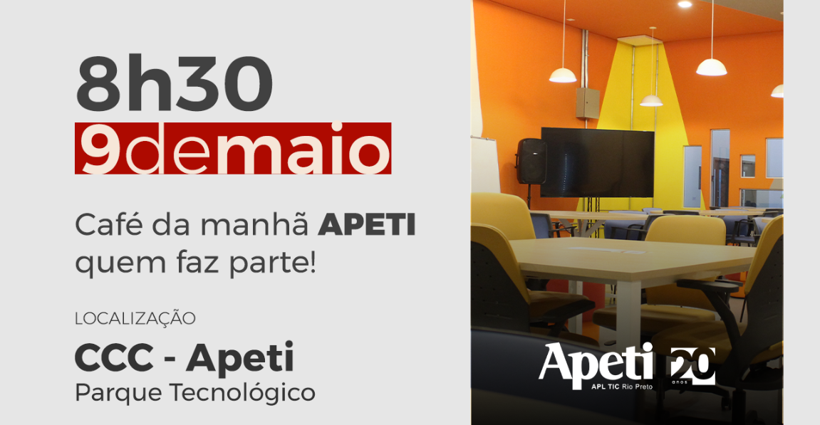 Um anúncio de um café chamado café da manhã apeti