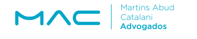 A logo for mac martins abud catalani advogados