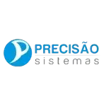 É um logotipo para uma empresa chamada precision sistemas.