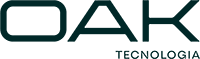 Um logotipo para a oak tecnologia é mostrado em um fundo branco.