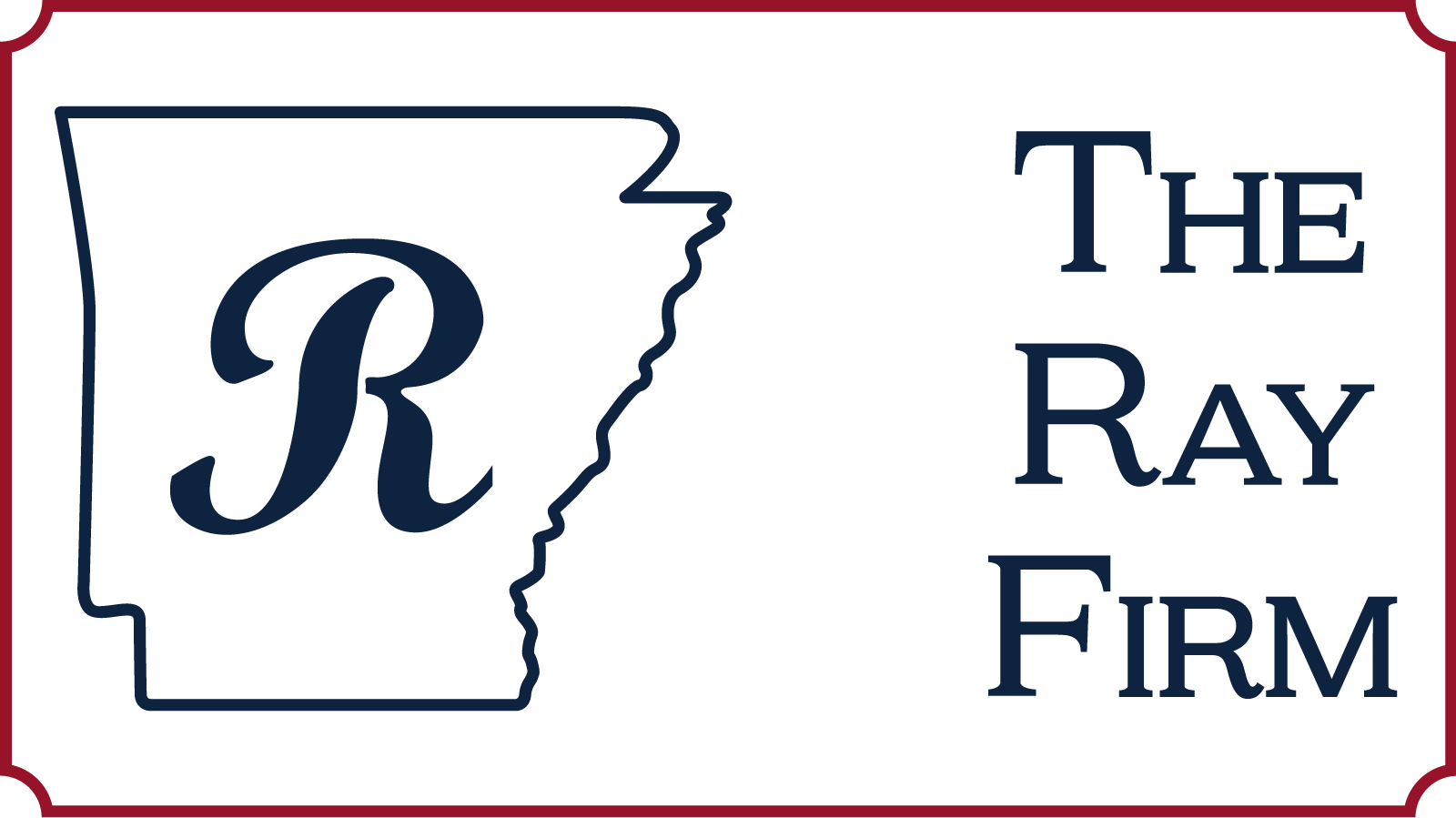 logo for the ray firm in hot springs, arkansas