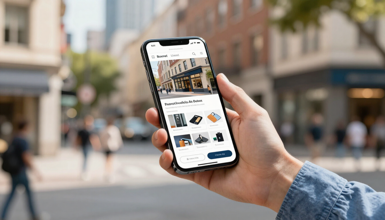 Mobile Business Website