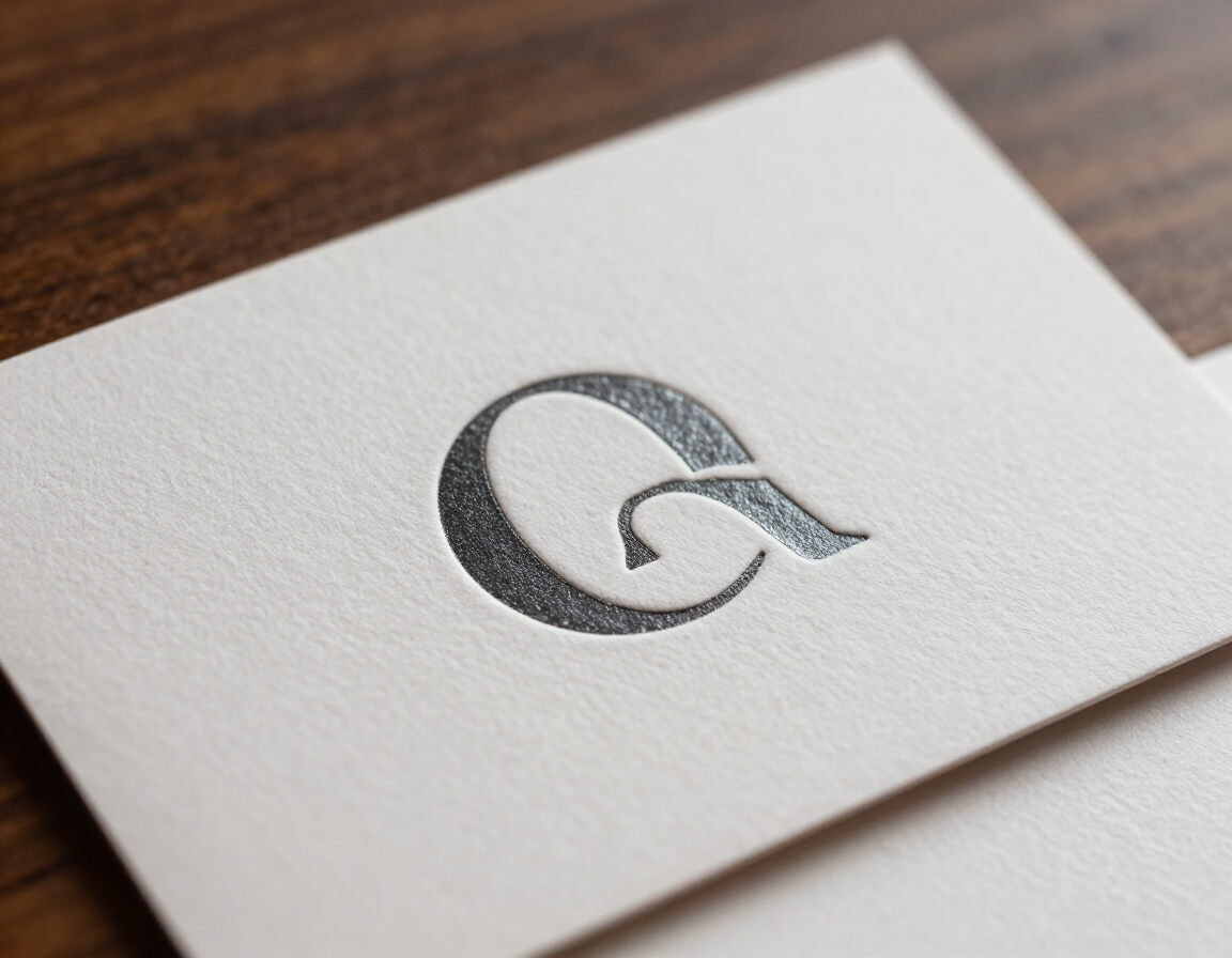 Premium brand identity materials