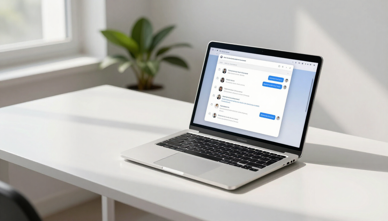 Answer Engine Optimization visualization on a computer screen