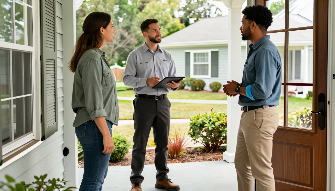 Southern Maryland customers meeting a local service provider