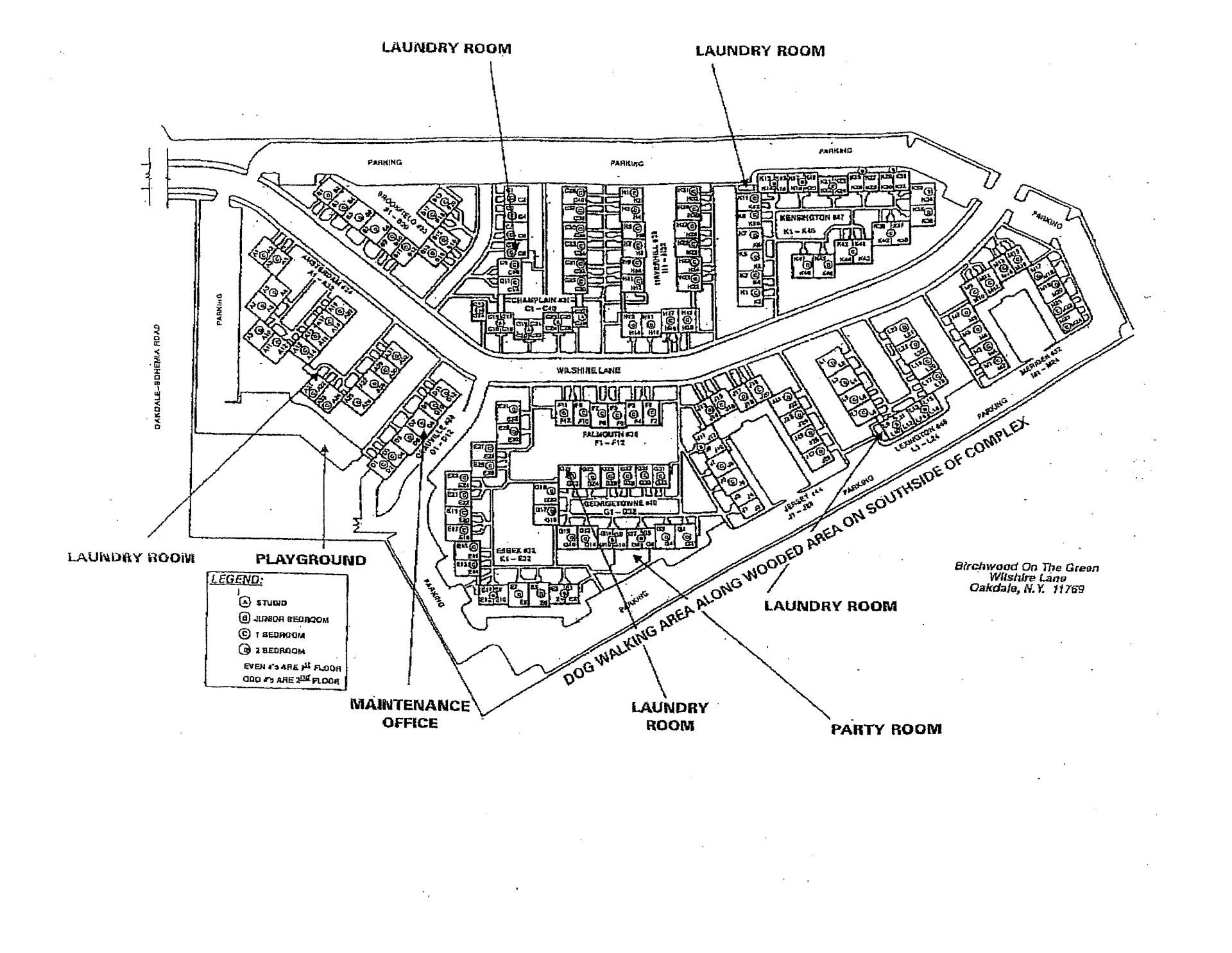 Birchwood On the Green Property Map