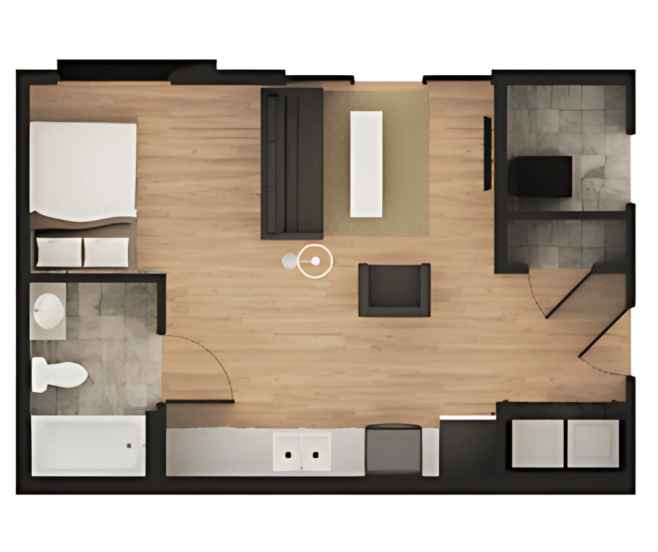 Studio Floorplan