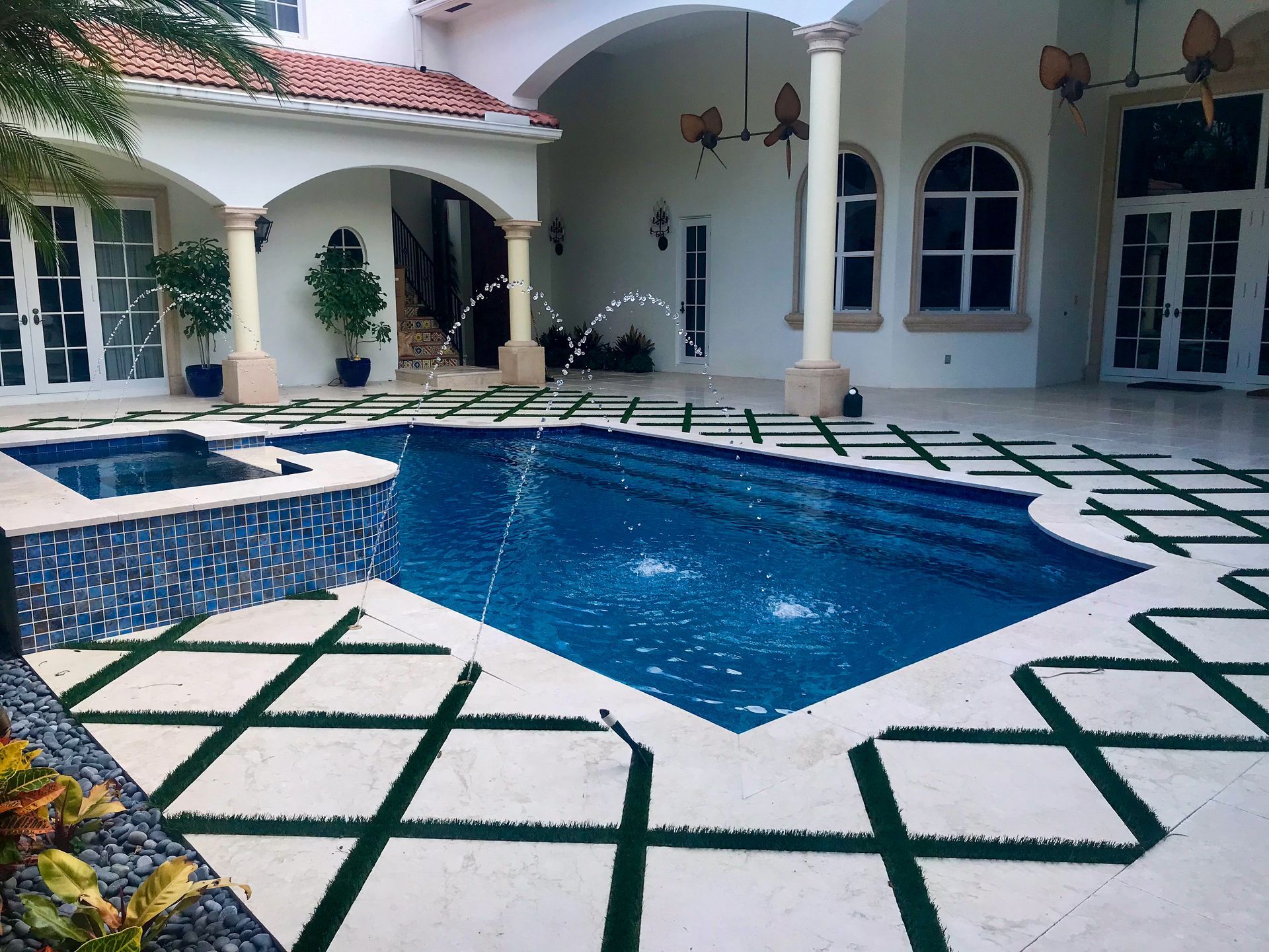 Swimming Pool Design, Landscape Design, Outdoor Living, Palm Beach County, and Martin County, St. Lucie County