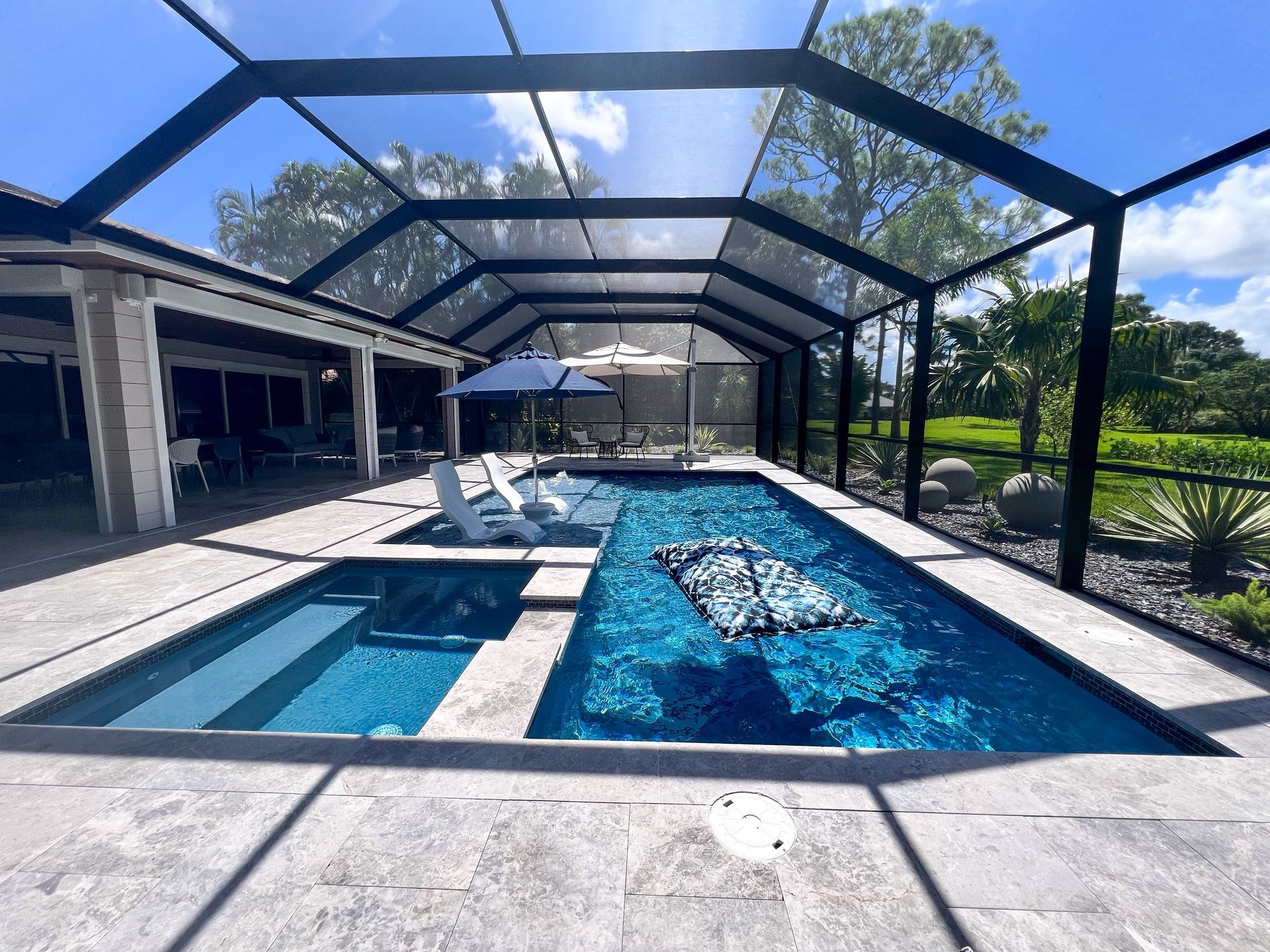 Swimming Pool Design, Landscape Design, Outdoor Living, Palm Beach County, and Martin County, St. Lucie County