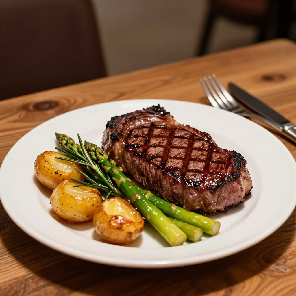 Steak Dinner At UC Stadium