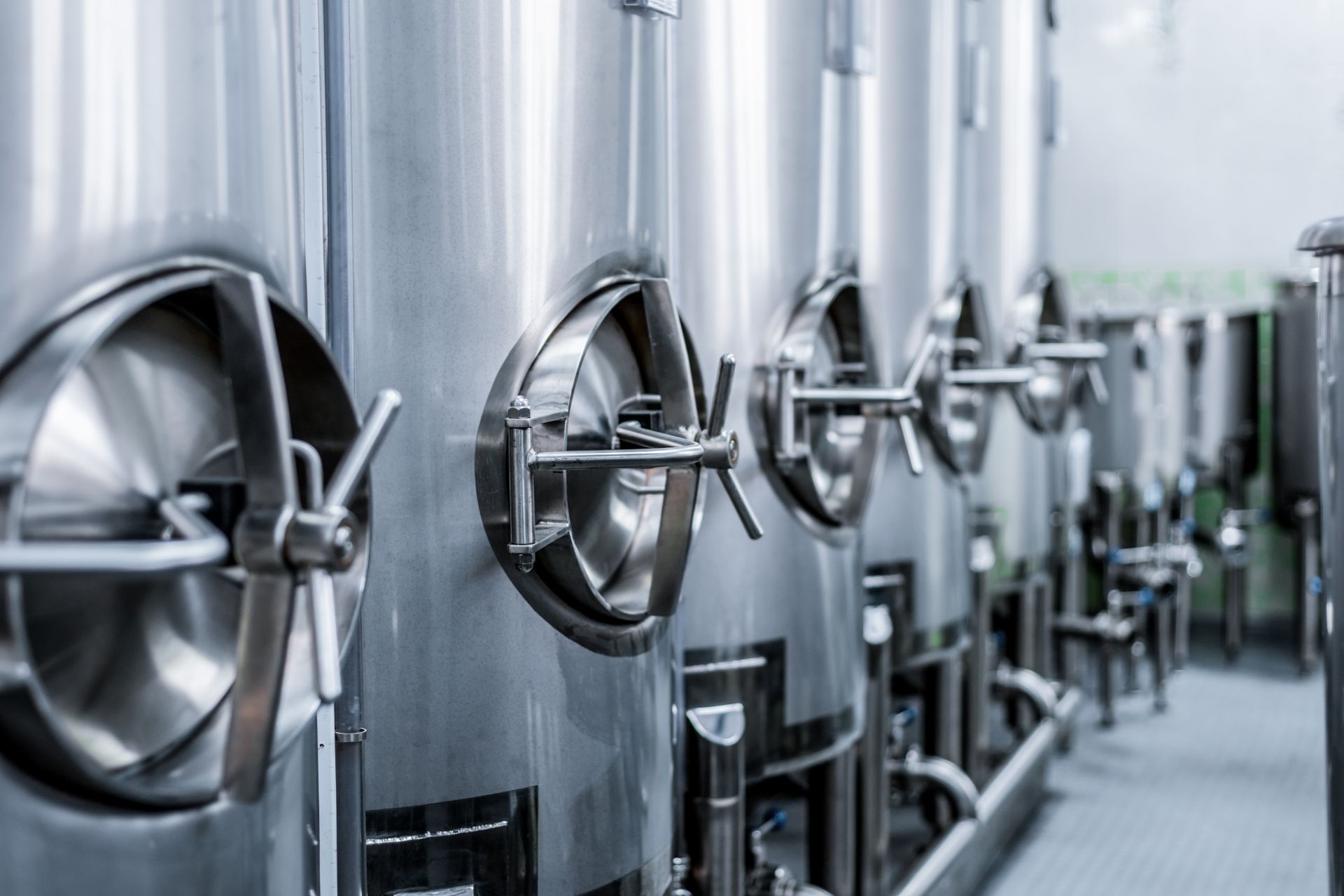 Acciaio inox per l'industria alimentare
